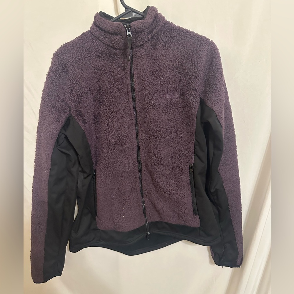 Felix Buhler Purple & Black Fleece Riding Jacket